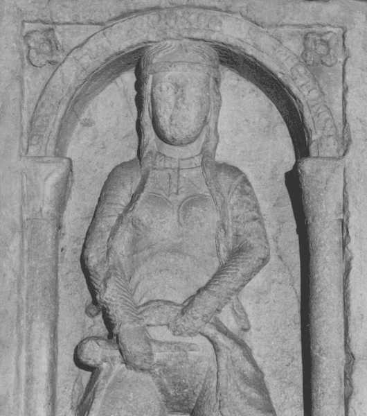 Porta tosa, ca. 1185. Sammlung in der Burg Sforzesco, Milano.